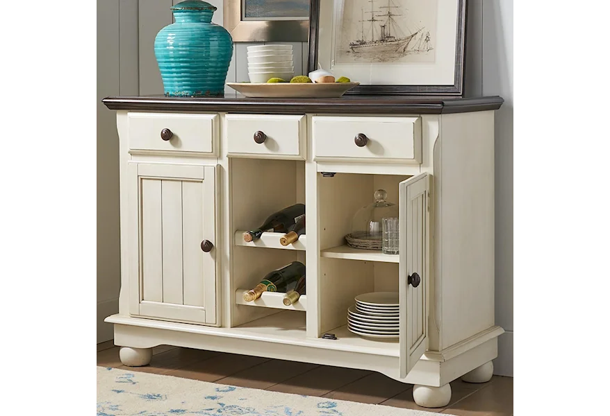 British Isles - CO Dining Room Server by AAmerica at Esprit Decor Home Furnishings